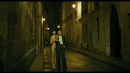 nude girl on the streets - movie saint-laurent