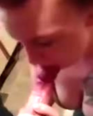 French slut takes my ding-dong in her sexy face hole and swallow some spunk