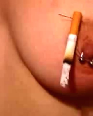 cigarette brule sur aiguille