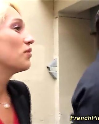 french babe picked up for anal
