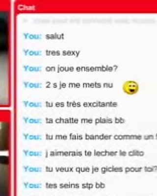 Chatroulette sexy french girl